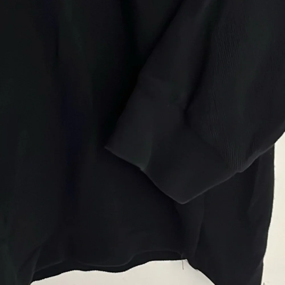 Burberry Sz Large Nova Check Black Long-sleeve Polo Knit Shirt - Picture 6 of 10